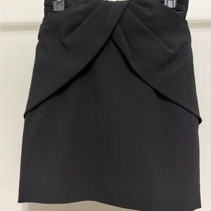 Saint Laurent Black Mini Skirt